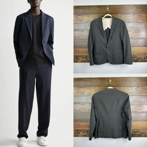Zara Man Blazer Jacket Suit Sport Coat Size 44